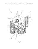 Reel with a Rotatable Reeling Device and Replaceable Drum diagram and image