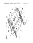 Slide structure of vehicle seat diagram and image