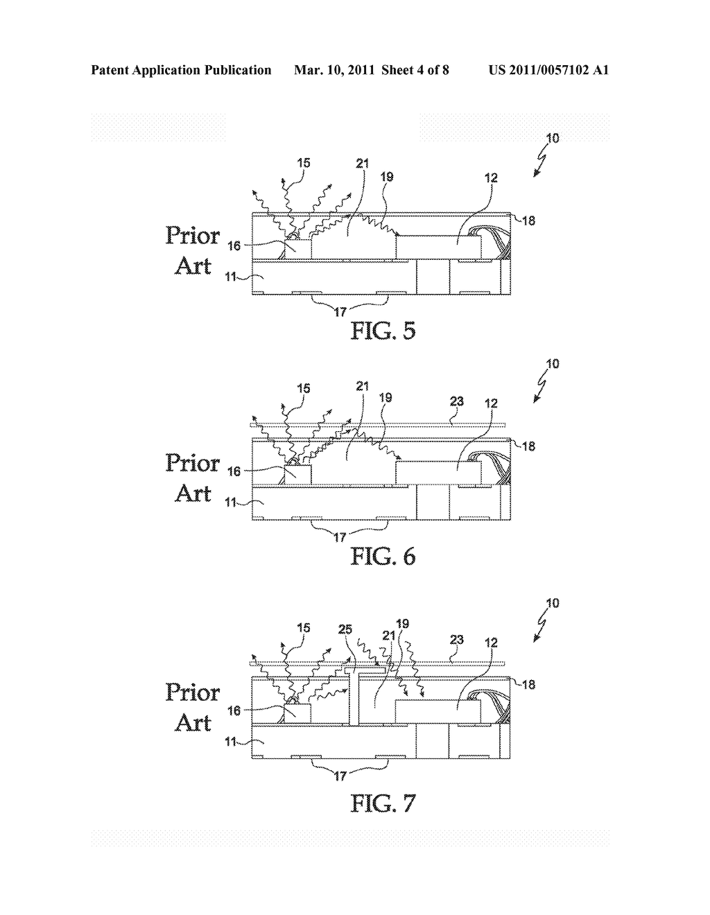 Multiple Transfer Molded Optical Proximity Sensor and Corresponding Method - diagram, schematic, and image 05