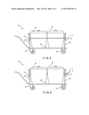 Garbage can caddy diagram and image