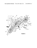 PEDAL-DRIVE SYSTEM FOR MANUALLY PROPELLING MULTI-WHEELED CYCLES diagram and image