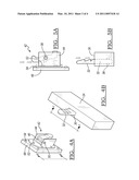 TOOL-LESS MANUAL QUICK RELEASE SNOWBOARD-MOUNTED INTERFACE BINDING SYSTEM VIA A SNOWBOARD BINDING diagram and image