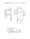 TOOL-LESS MANUAL QUICK RELEASE SNOWBOARD-MOUNTED INTERFACE BINDING SYSTEM VIA A SNOWBOARD BINDING diagram and image