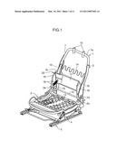 VEHICLE SEAT diagram and image