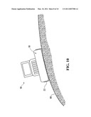 ENDLESS TRACK FOR AN OFF-ROAD WORK VEHICLE TO PRODUCE A NET NON-NULL LATERAL FORCE diagram and image