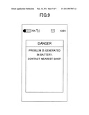 PORTABLE DEVICE, DISPLAY METHOD, AND DISPLAY PROGRAM diagram and image