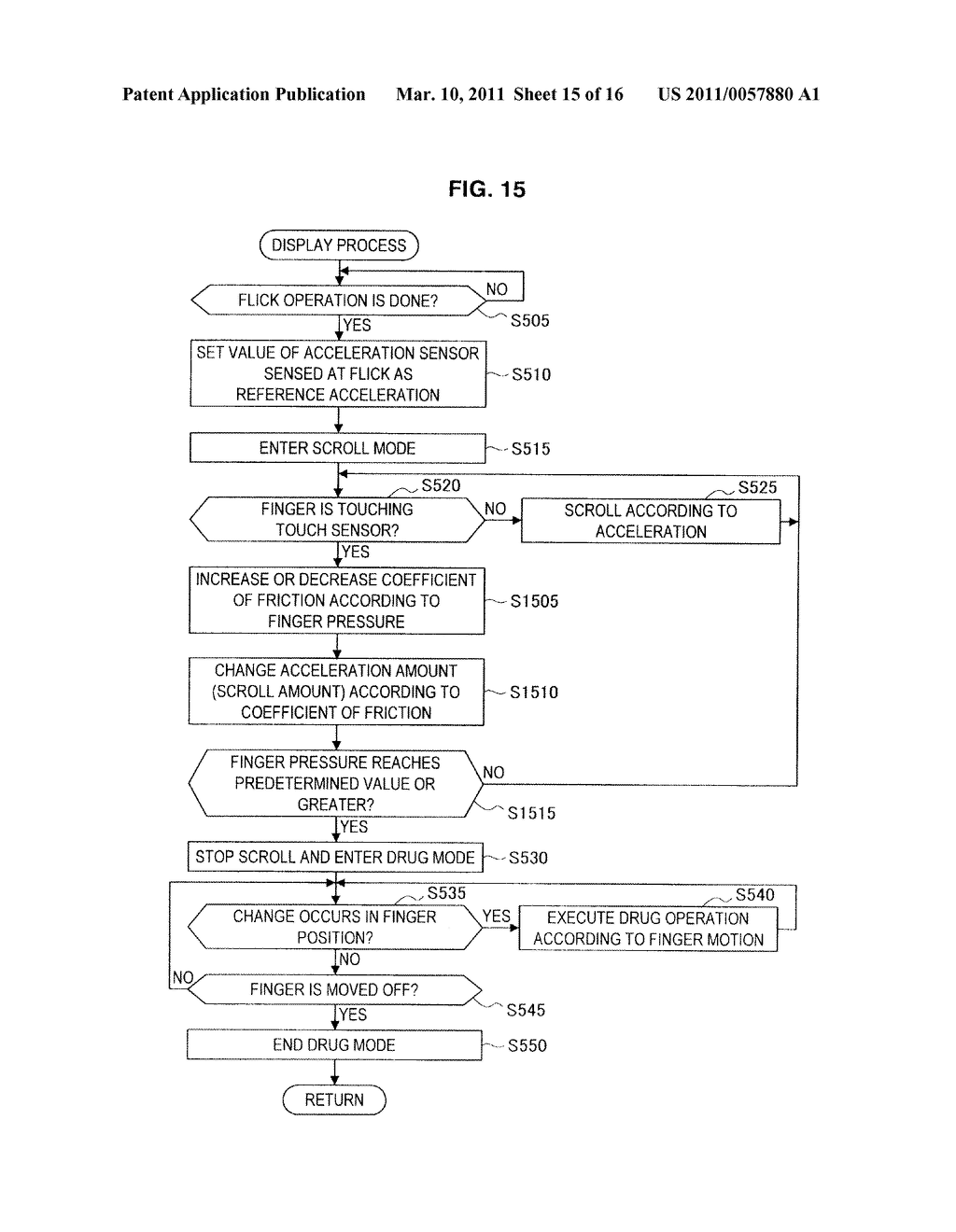 INFORMATION DISPLAY APPARATUS, INFORMATION DISPLAY METHOD AND PROGRAM - diagram, schematic, and image 16