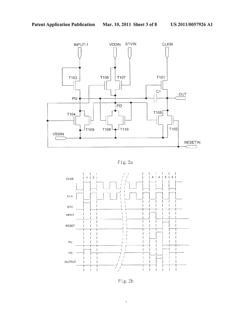 SHIFT REGISTER UNIT AND GATE DRIVE DEVICE FOR LIQUID CRYSTAL DISPLAY - diagram, schematic, and image 04
