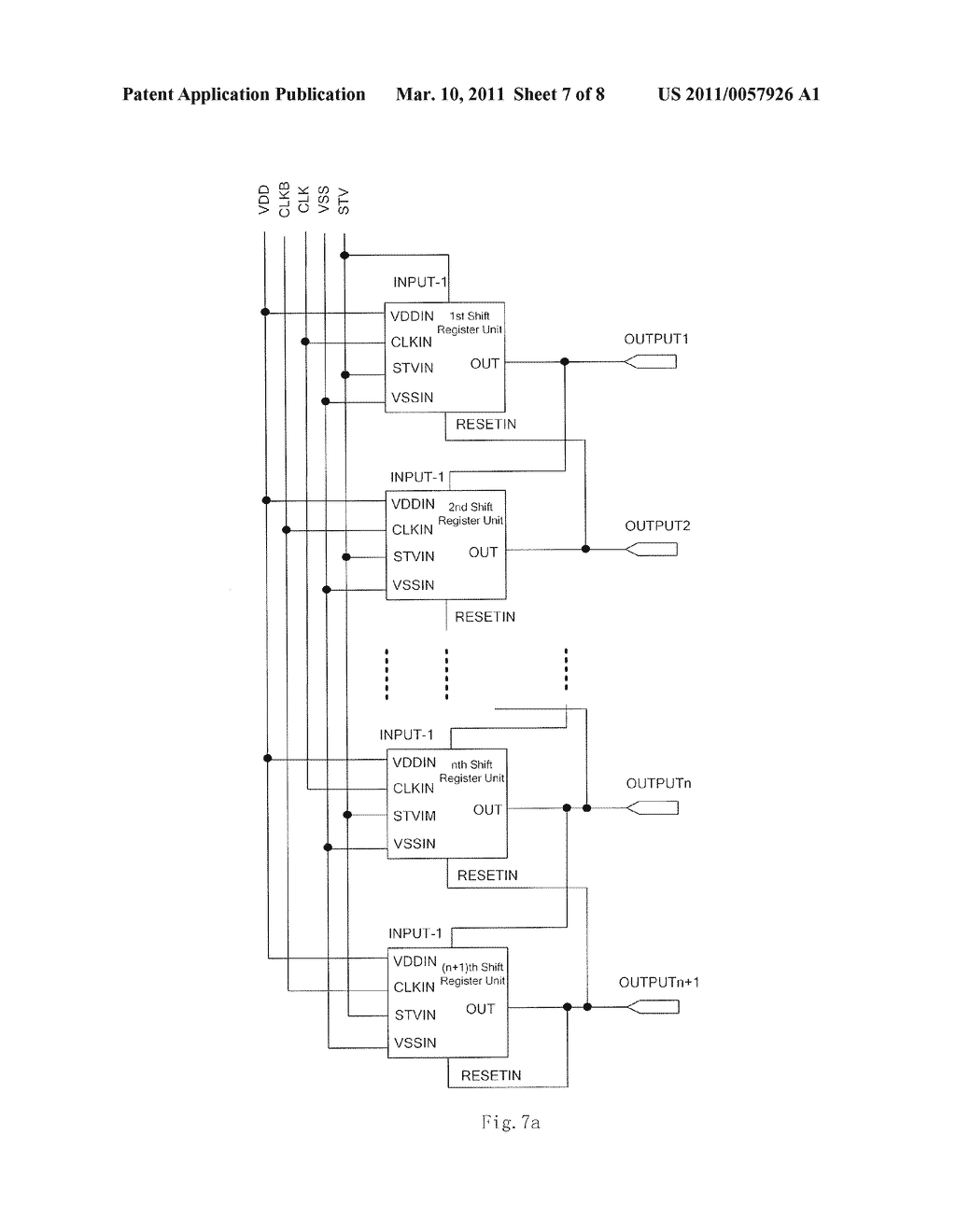 SHIFT REGISTER UNIT AND GATE DRIVE DEVICE FOR LIQUID CRYSTAL DISPLAY - diagram, schematic, and image 08