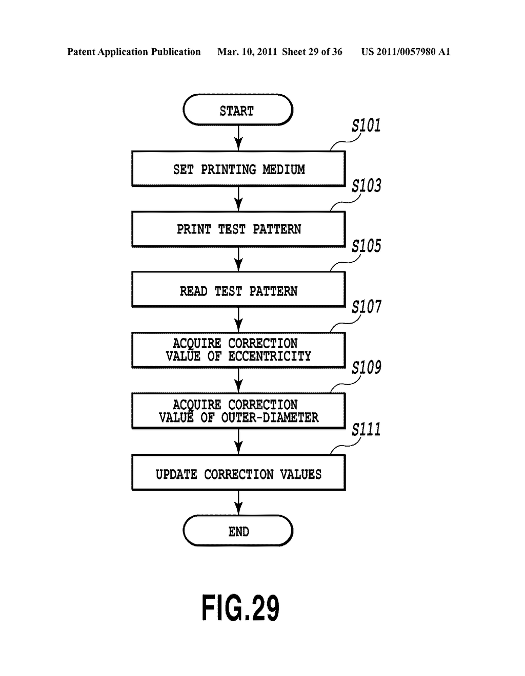 PRINTING APPARATUS AND METHOD OF ACQUIRING CORRECTION VALUE OF CONVEYING ERROR - diagram, schematic, and image 30