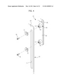 VERTICAL POSITIONING UNIT FOR DISPLAY DEVICE AND DISPLAY DEVICE HAVING THE SAME diagram and image