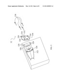 Engageable Structure and Engageable Electronic Apparatus Using the Same diagram and image