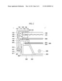 DISPLAY DEVICE WITH A LENS PLATE AND METHOD OF MANUFACTURING THE DISPLAY DEVICE diagram and image