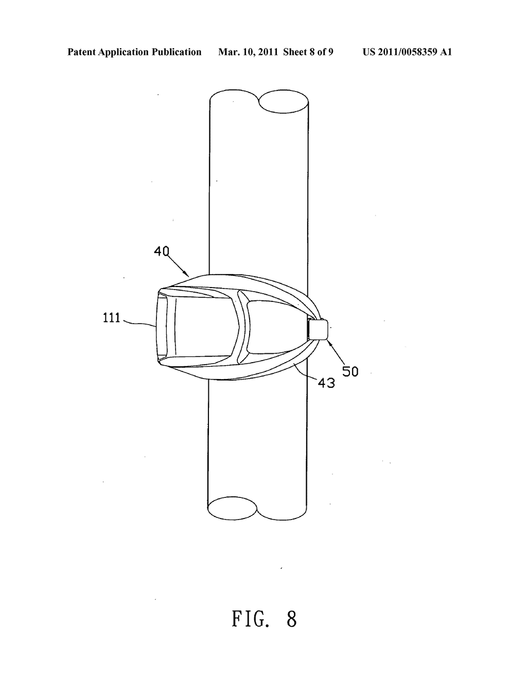 Outdoor use illumination device - diagram, schematic, and image 09