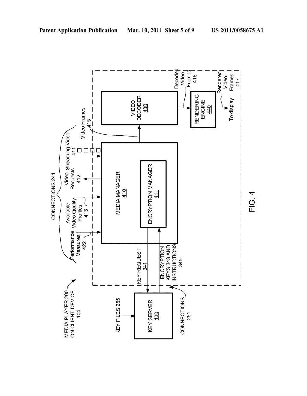 CONTROLLING ACCESS TO COPIES OF MEDIA CONTENT BY A CLIENT DEVICE - diagram, schematic, and image 06