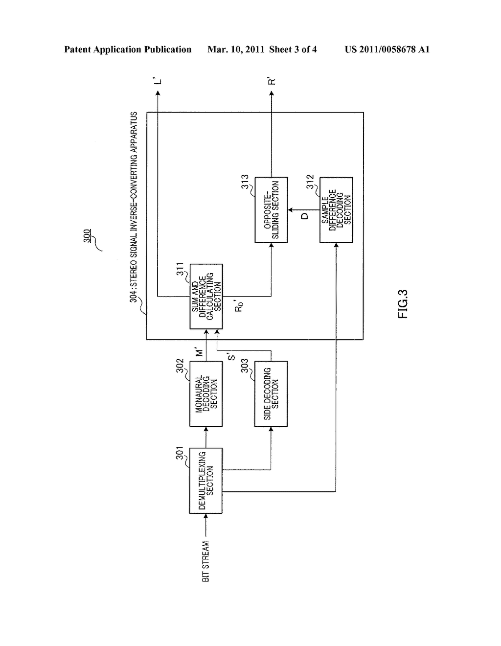 STEREO SIGNAL CONVERSION DEVICE, STEREO SIGNAL INVERSE CONVERSION DEVICE, AND METHOD THEREOF - diagram, schematic, and image 04