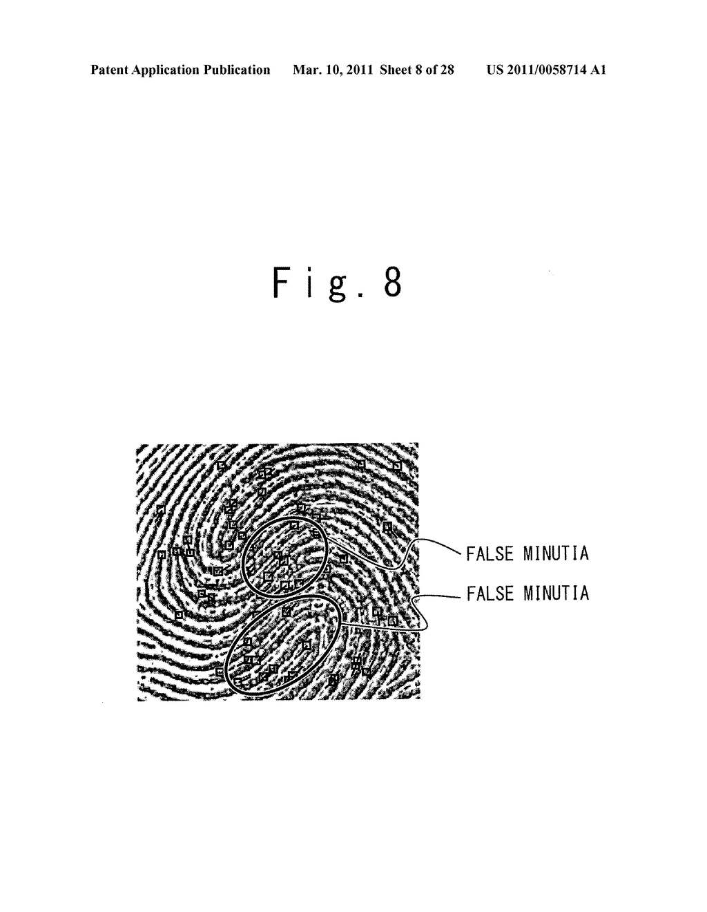 SYSTEM FOR RECOGNIZING FINGERPRINT IMAGE, METHOD AND PROGRAM FOR THE SAME - diagram, schematic, and image 09