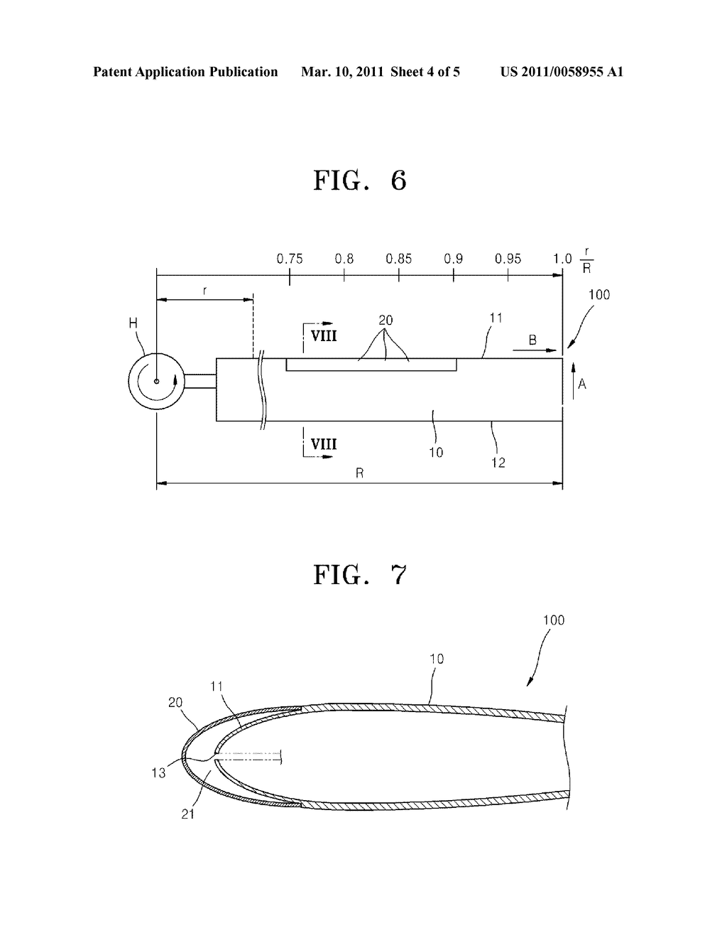 ROTOR BLADE FOR ROTARY WING AIRCRAFT HAVING DEFORMABLE PROTRUSIONS TO REDUCE BLADE VORTEX INTERACTION NOISE - diagram, schematic, and image 05