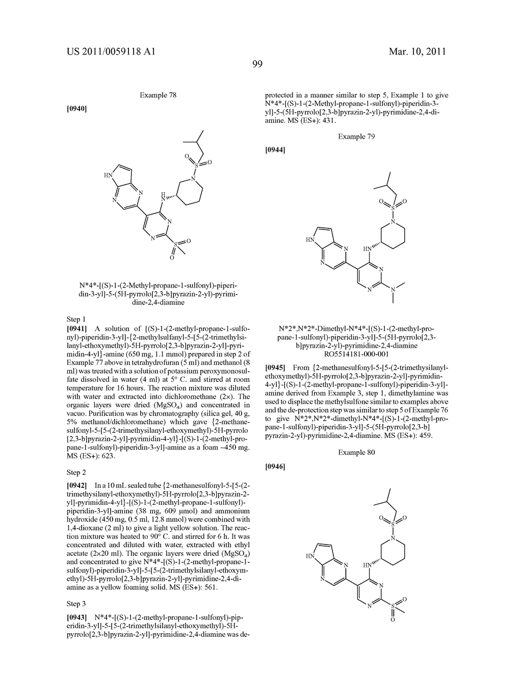 INHIBITORS OF JAK - diagram, schematic, and image 100