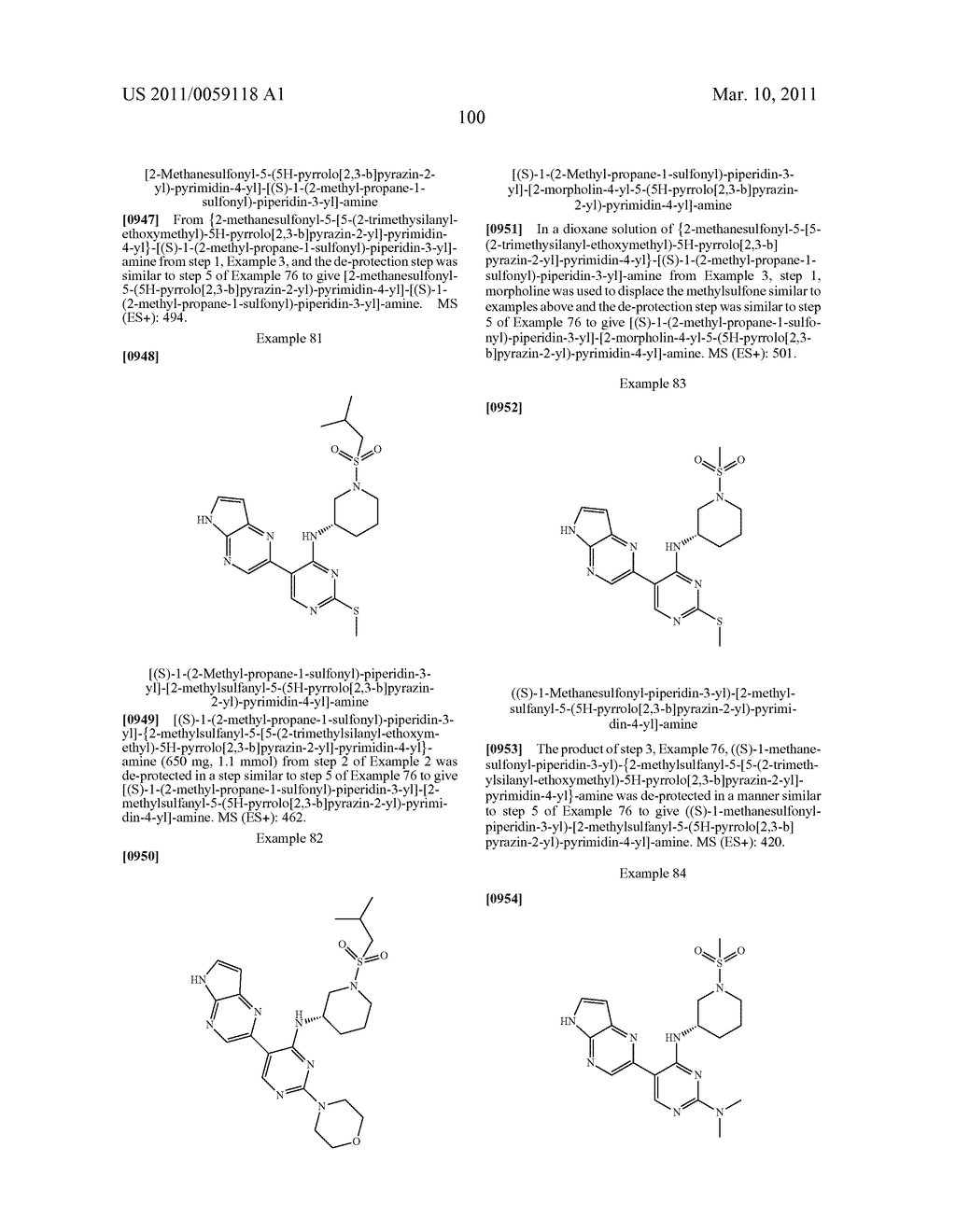 INHIBITORS OF JAK - diagram, schematic, and image 101