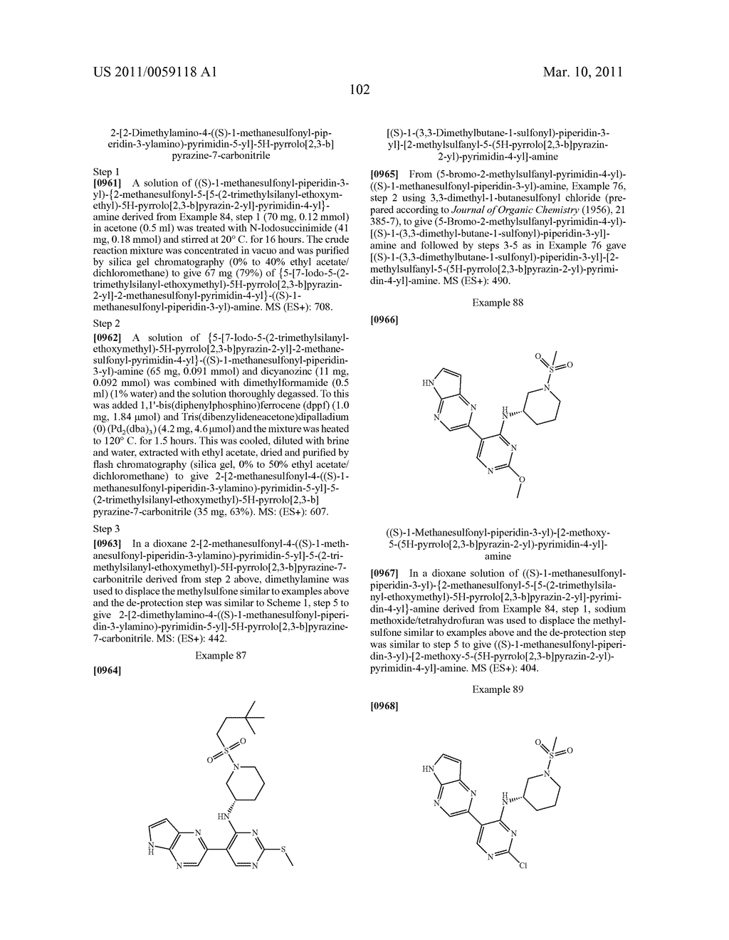 INHIBITORS OF JAK - diagram, schematic, and image 103