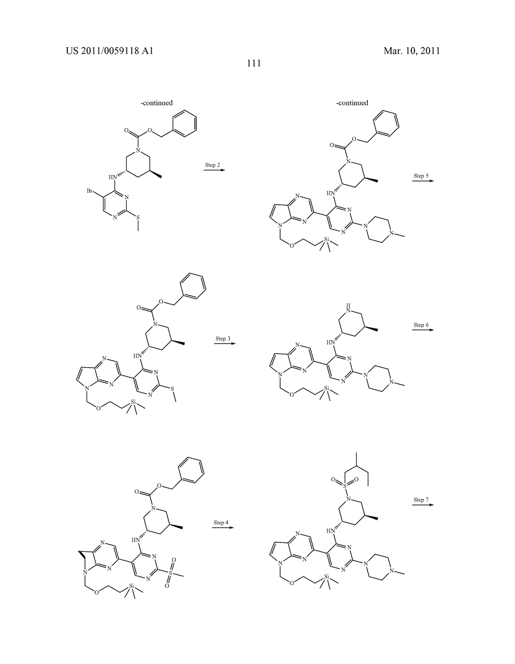 INHIBITORS OF JAK - diagram, schematic, and image 112