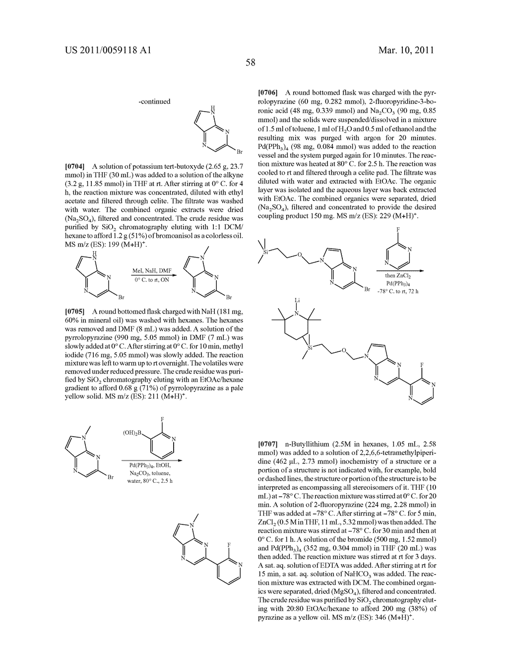 INHIBITORS OF JAK - diagram, schematic, and image 59