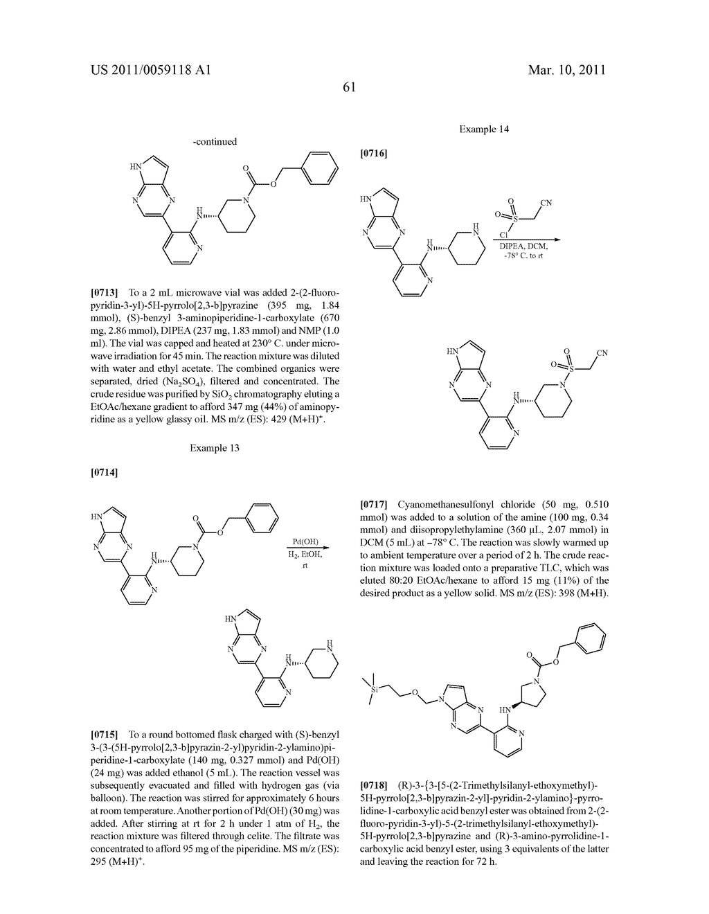 INHIBITORS OF JAK - diagram, schematic, and image 62