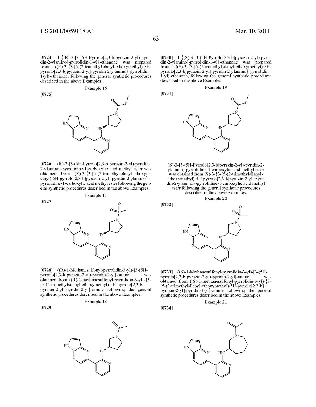 INHIBITORS OF JAK - diagram, schematic, and image 64