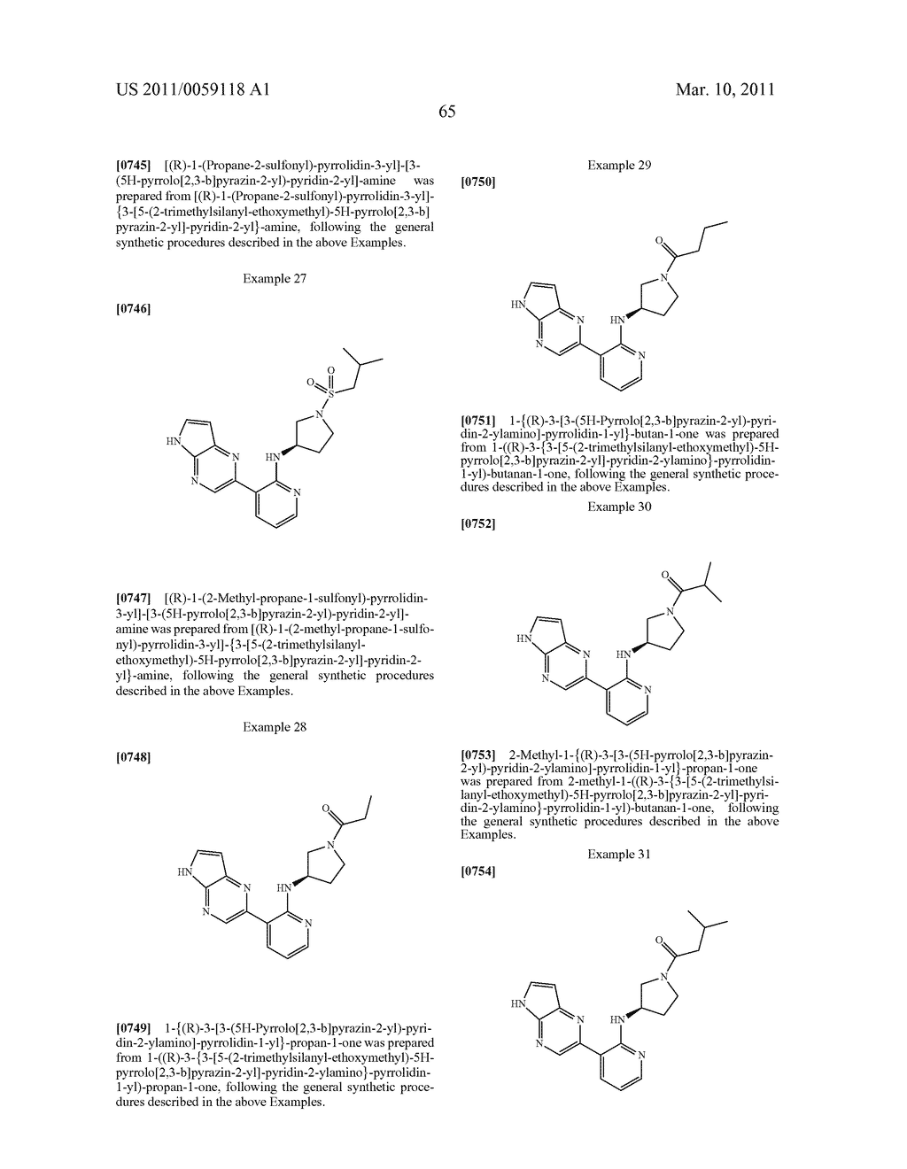 INHIBITORS OF JAK - diagram, schematic, and image 66