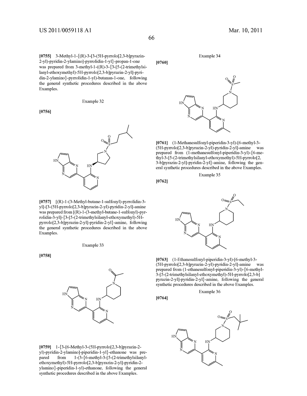 INHIBITORS OF JAK - diagram, schematic, and image 67