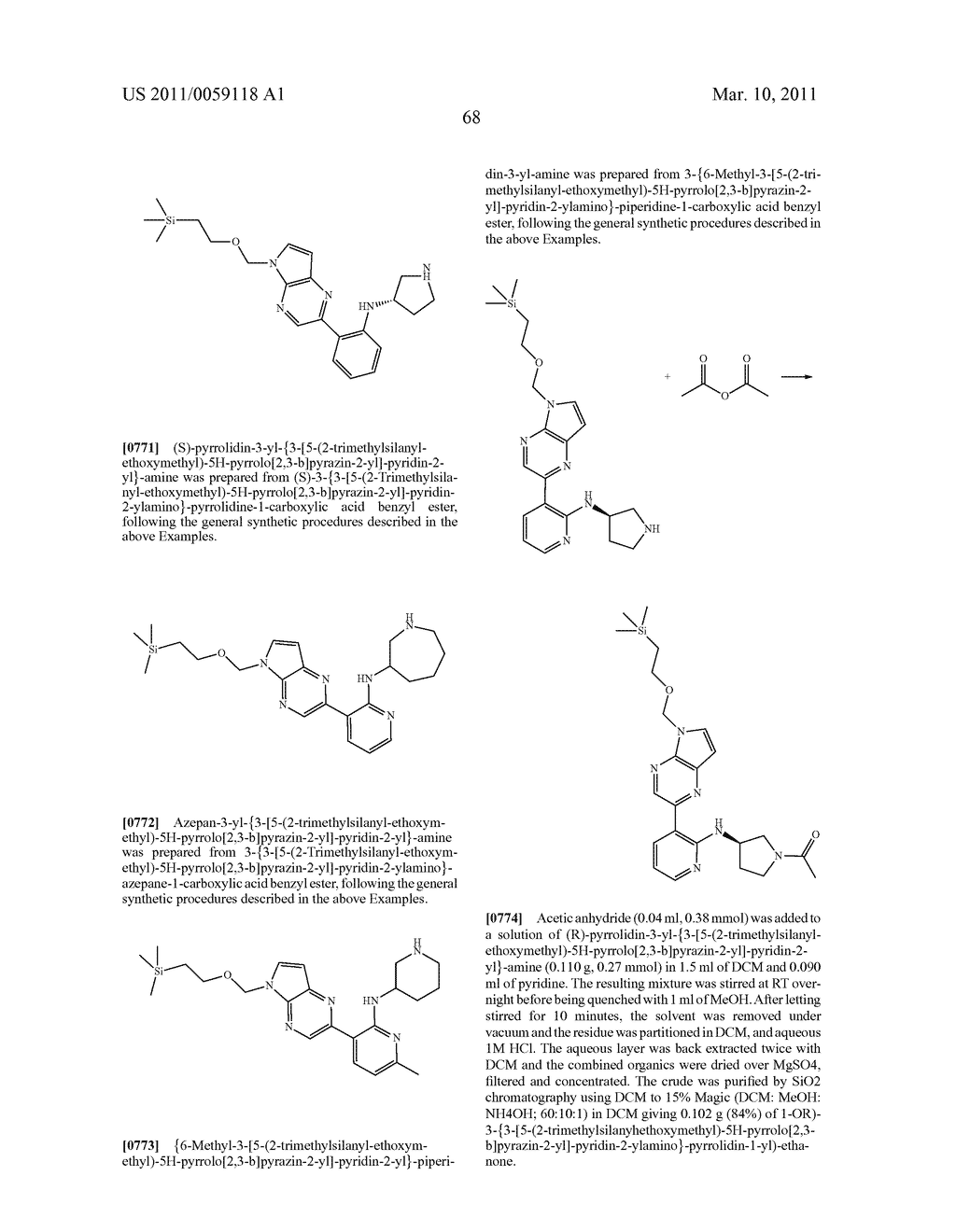 INHIBITORS OF JAK - diagram, schematic, and image 69