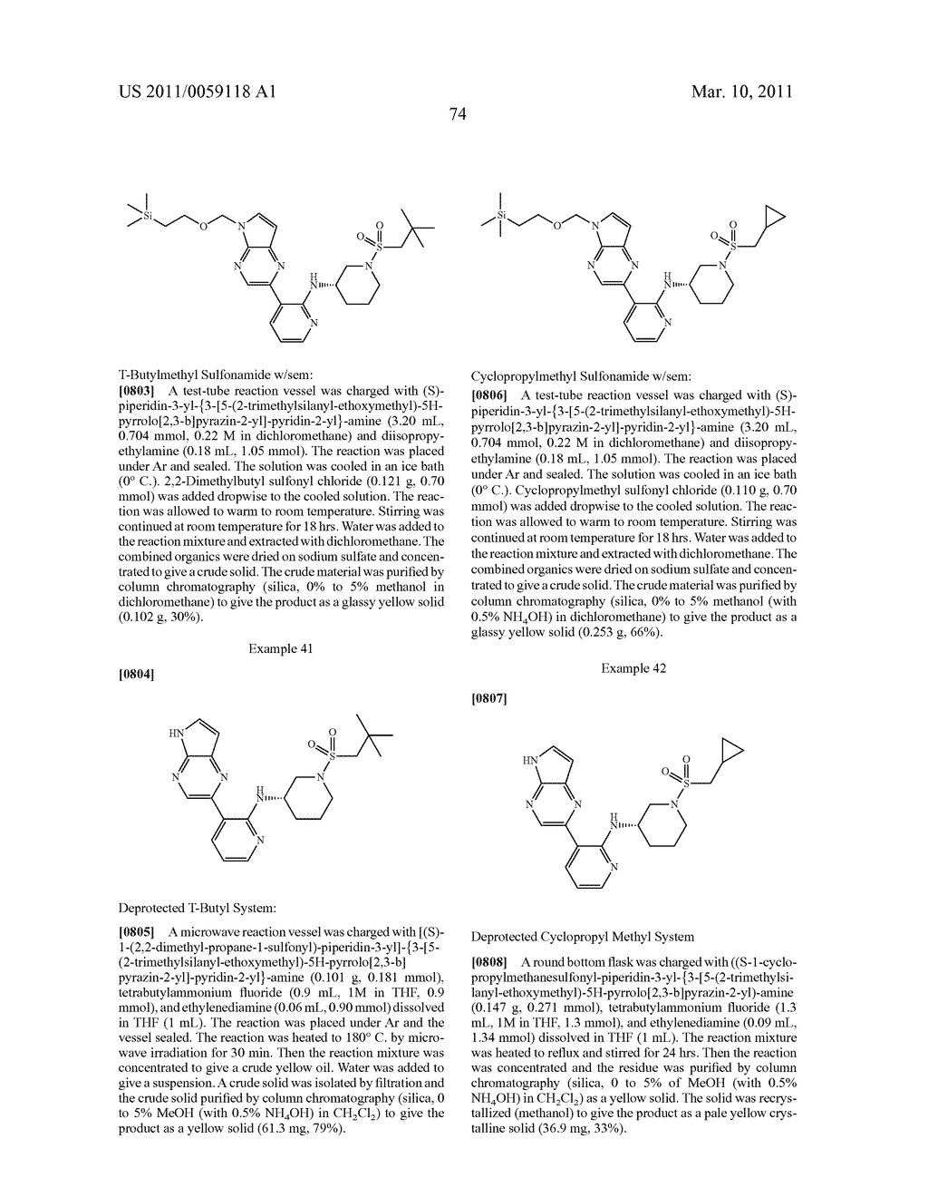 INHIBITORS OF JAK - diagram, schematic, and image 75