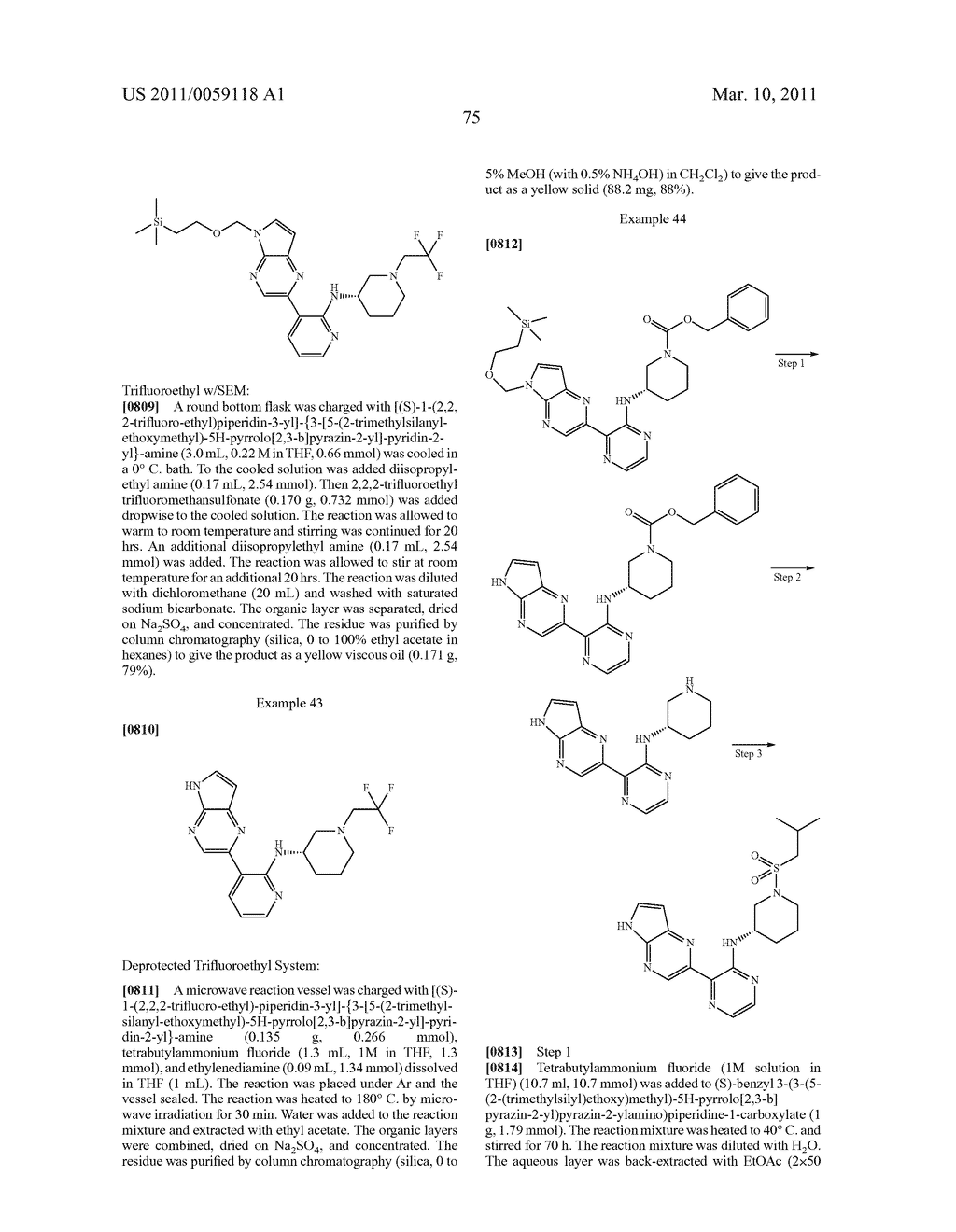 INHIBITORS OF JAK - diagram, schematic, and image 76