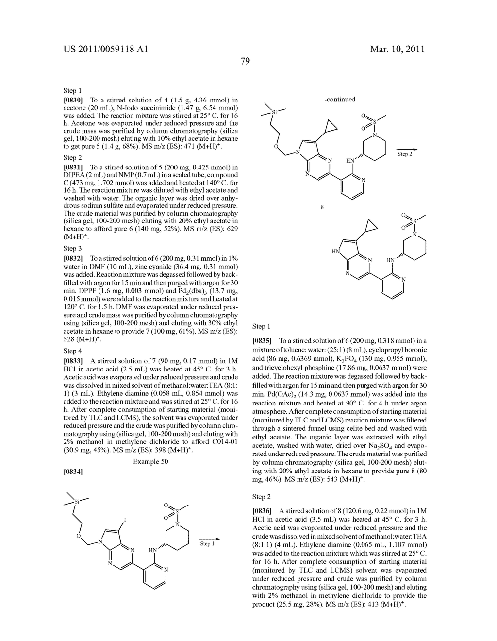 INHIBITORS OF JAK - diagram, schematic, and image 80