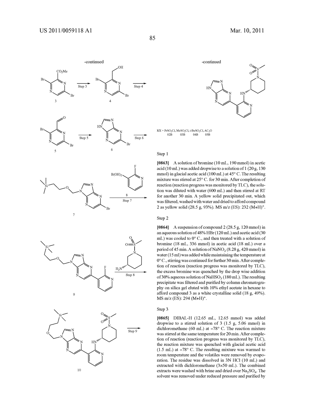INHIBITORS OF JAK - diagram, schematic, and image 86