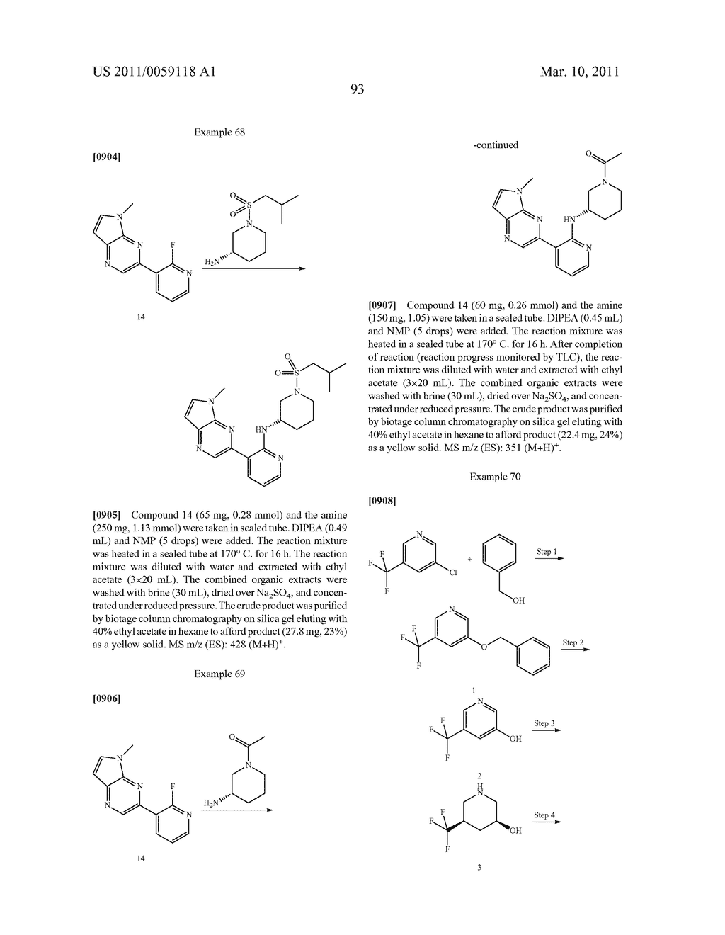INHIBITORS OF JAK - diagram, schematic, and image 94