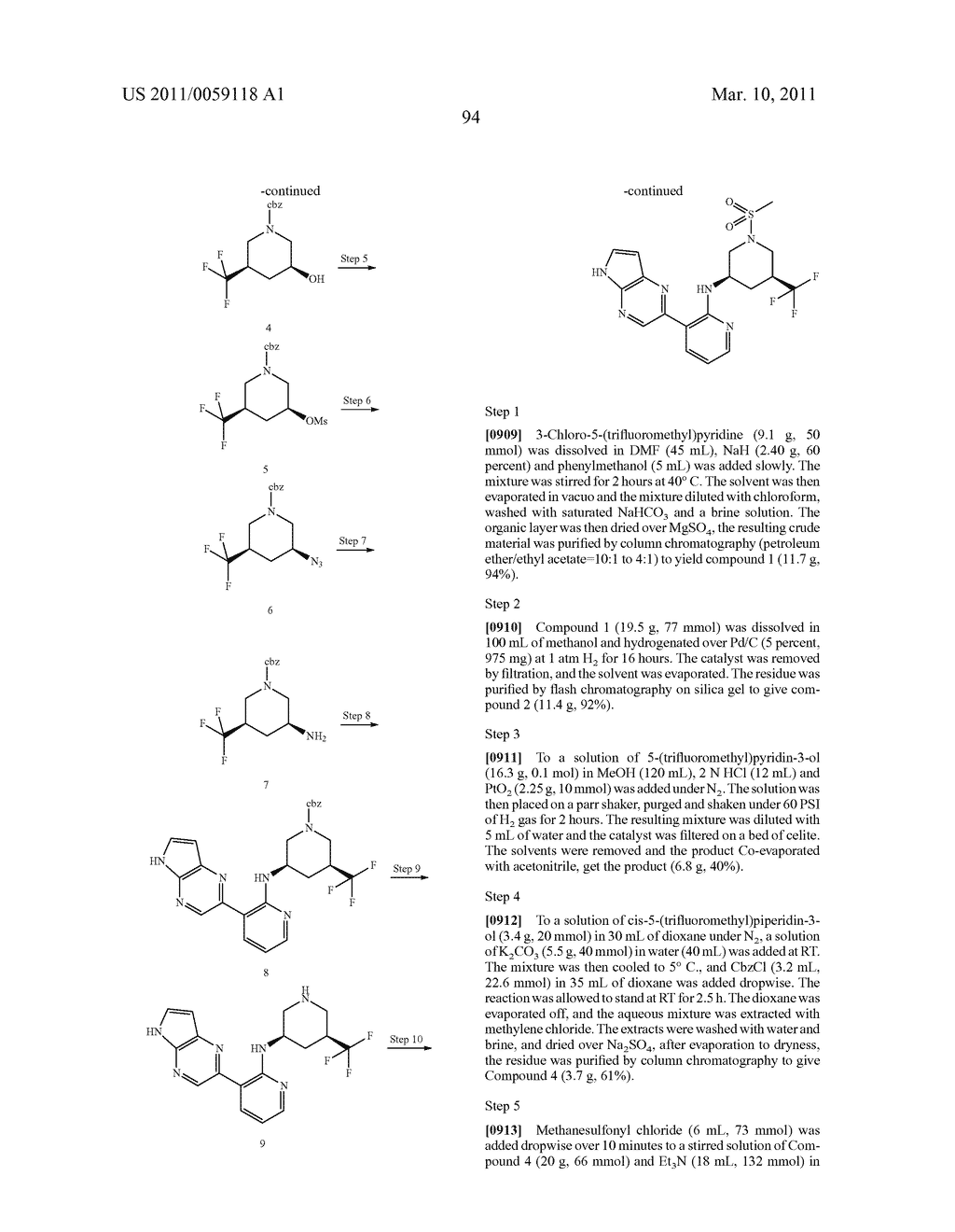 INHIBITORS OF JAK - diagram, schematic, and image 95