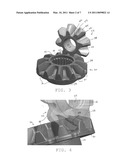 Powder Forged Differential Gear diagram and image