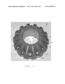 Powder Forged Differential Gear diagram and image