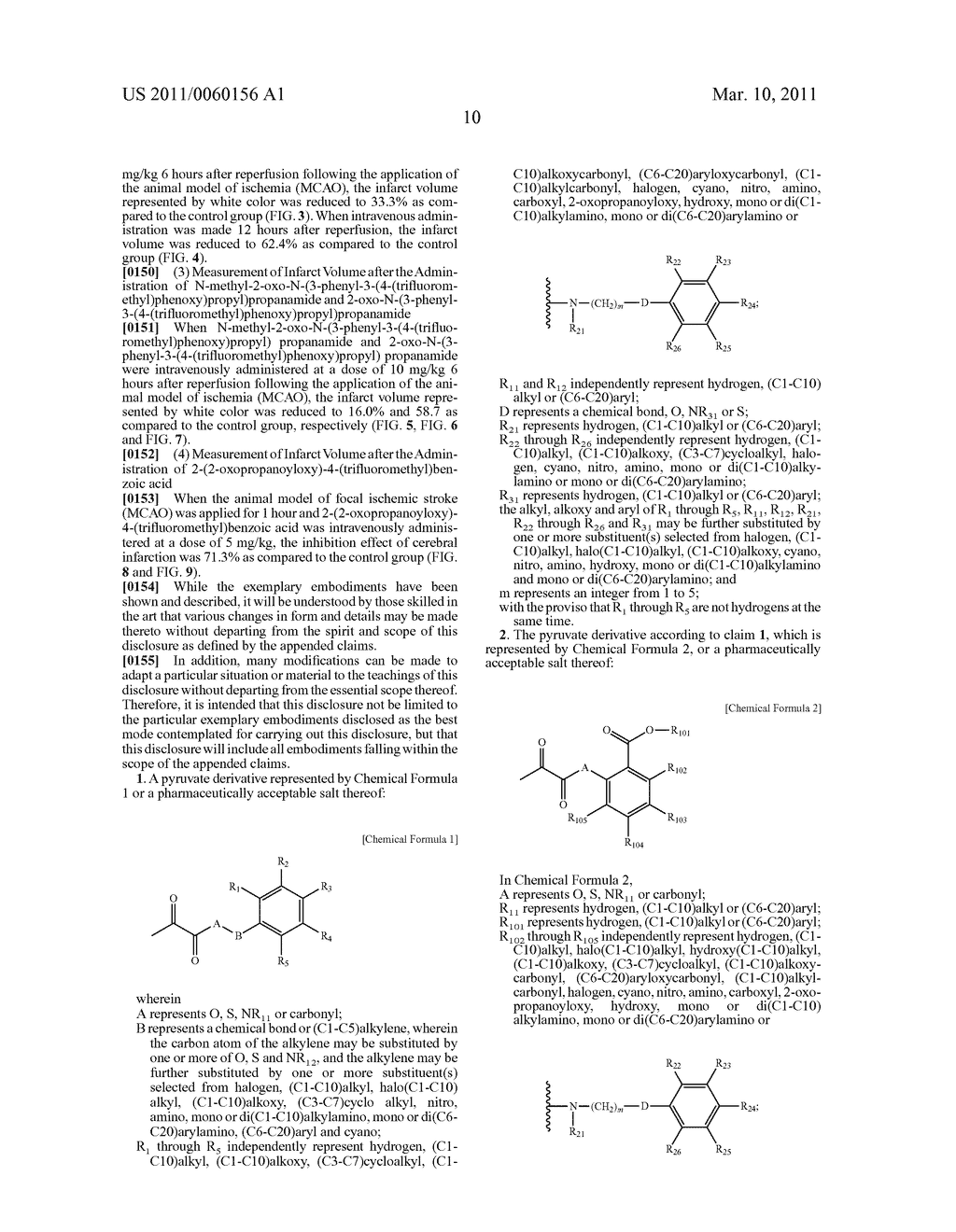 Pyruvate Derivatives with Neuroprotective Effect, Process for Preparing the Same and Pharmaceutical Composition Comprising the Same - diagram, schematic, and image 16