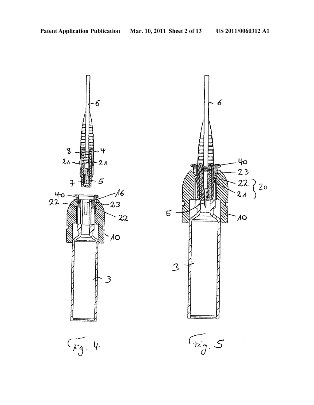 CONNECTION SYSTEM FOR CONNECTING A FLUID LINE TO A FLUID RESERVOIR - diagram, schematic, and image 03