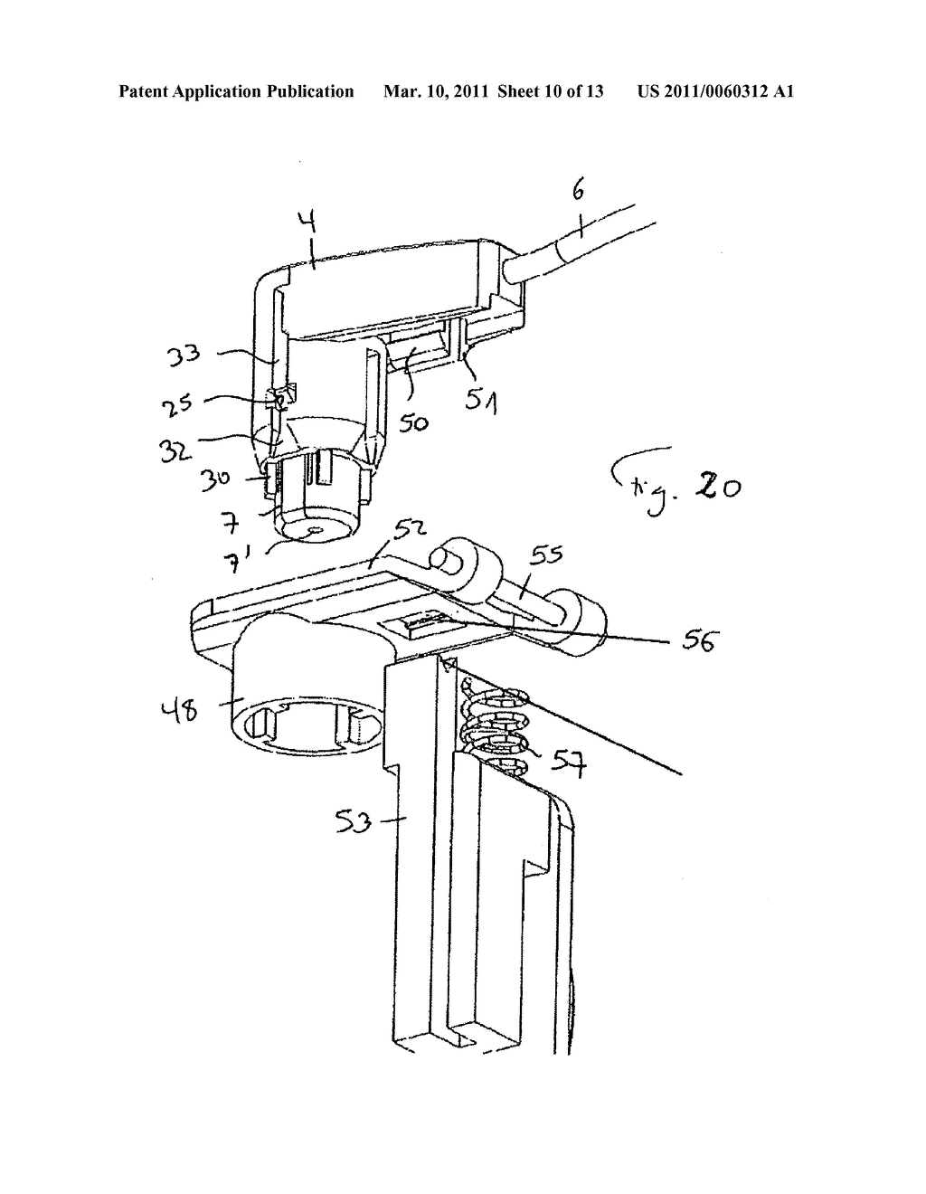 CONNECTION SYSTEM FOR CONNECTING A FLUID LINE TO A FLUID RESERVOIR - diagram, schematic, and image 11