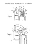 CONNECTION SYSTEM FOR CONNECTING A FLUID LINE TO A FLUID RESERVOIR diagram and image