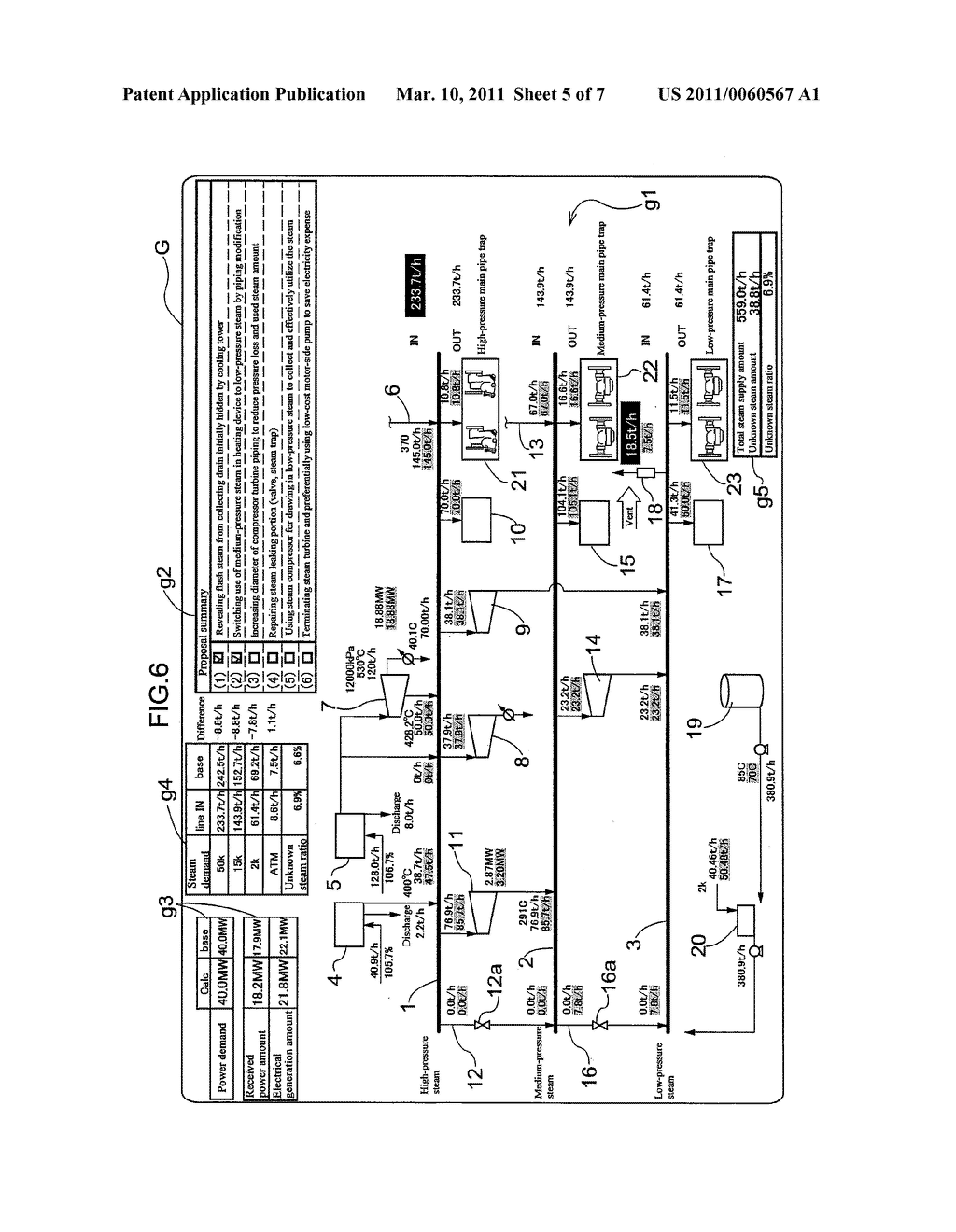 Steam-Using Facility Simulation System and Method for Searching Approach for Improving Steam-Using Facility - diagram, schematic, and image 06