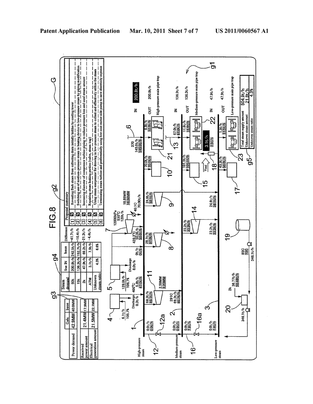 Steam-Using Facility Simulation System and Method for Searching Approach for Improving Steam-Using Facility - diagram, schematic, and image 08