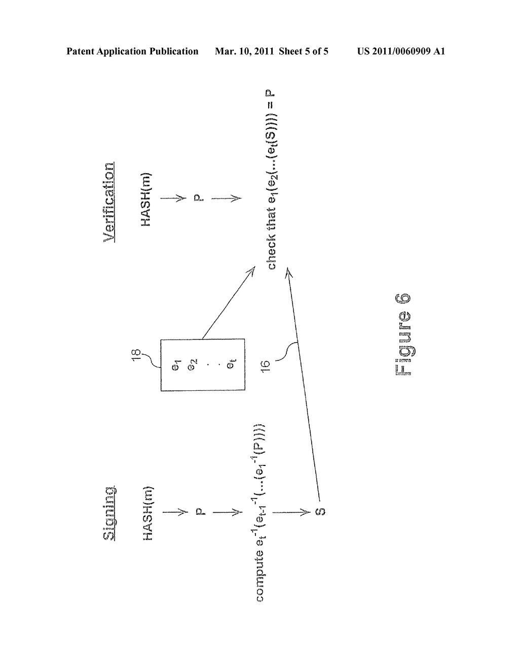 TRAPDOOR ONE-WAY FUNCTIONS ON ELLIPTIC CURVES AND THEIR APPLICATION TO SHORTER SIGNATURES AND ASYMMETRIC ENCRYPTION - diagram, schematic, and image 06