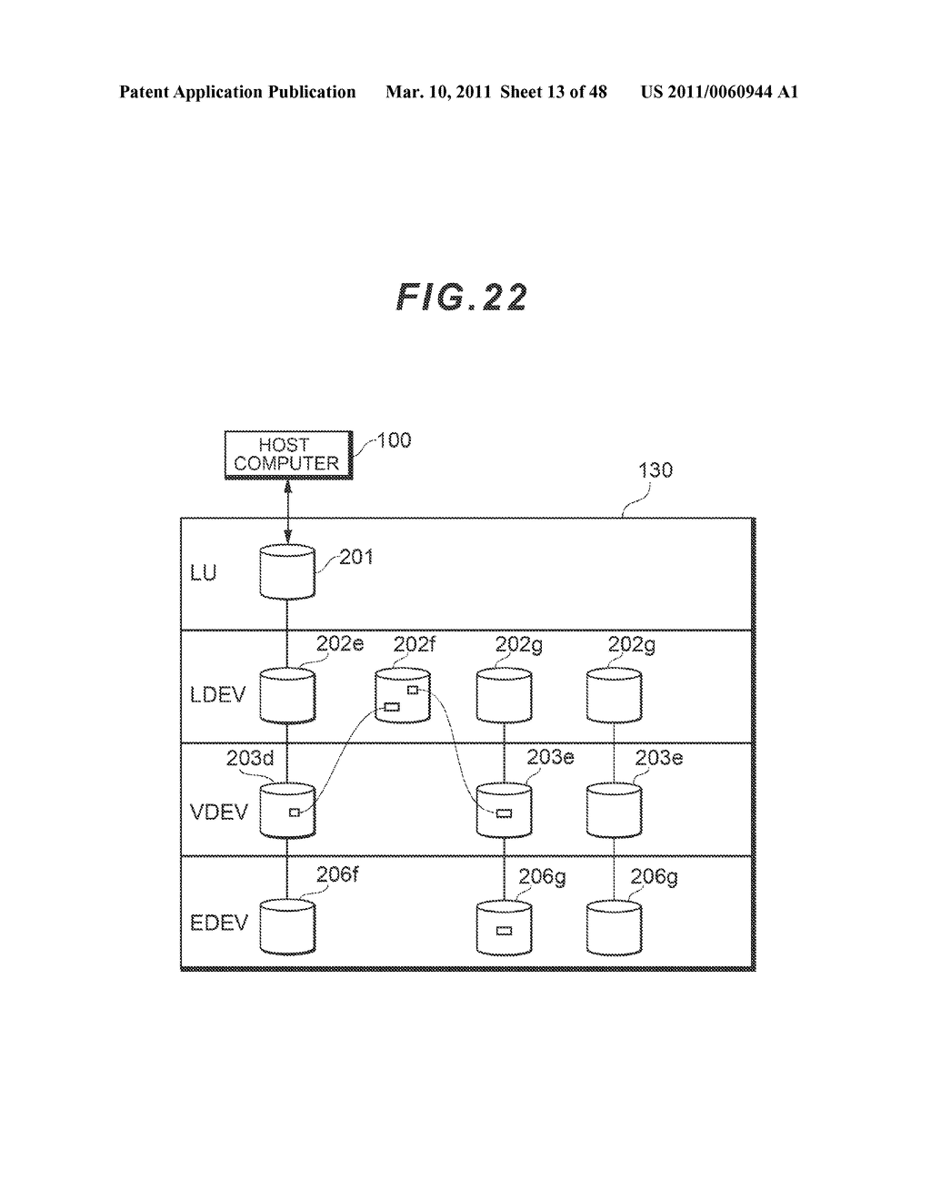 COMPUTER SYSTEM HAVING AN EXPANSION DEVICE FOR VIRTUALIZING A MIGRATION SOURCE LOGICAL UNIT - diagram, schematic, and image 14