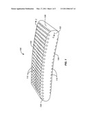 PILLOWS WITH LARGE DIAMETER CLEAVING FOR ENHANCED LATERAL SOFTNESS diagram and image