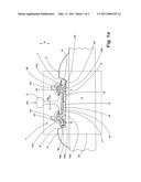 SYSTEM FOR FASTENING A RAIL, AND FASTENING OF A RAIL ON A SUBSTRATE diagram and image